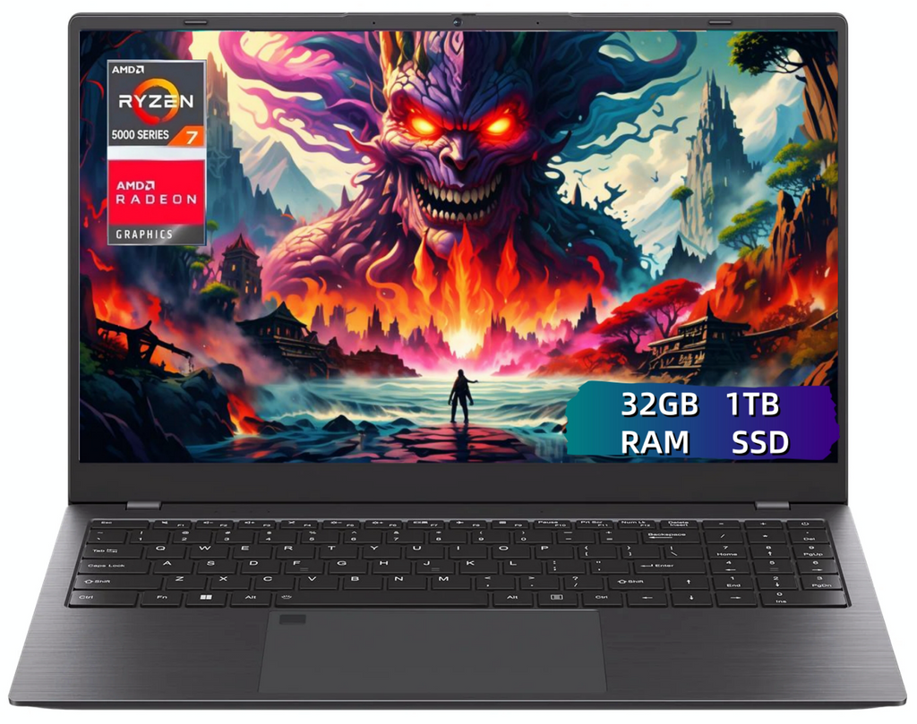 Graphite 15.6 FHD Gaming Laptop with 32GB RAM 1TB SSD T8728