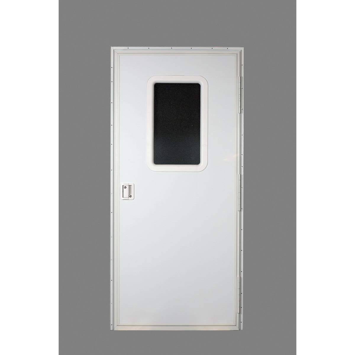 RV Square Entrance Door 32 inch x 72 inch Polar White G646