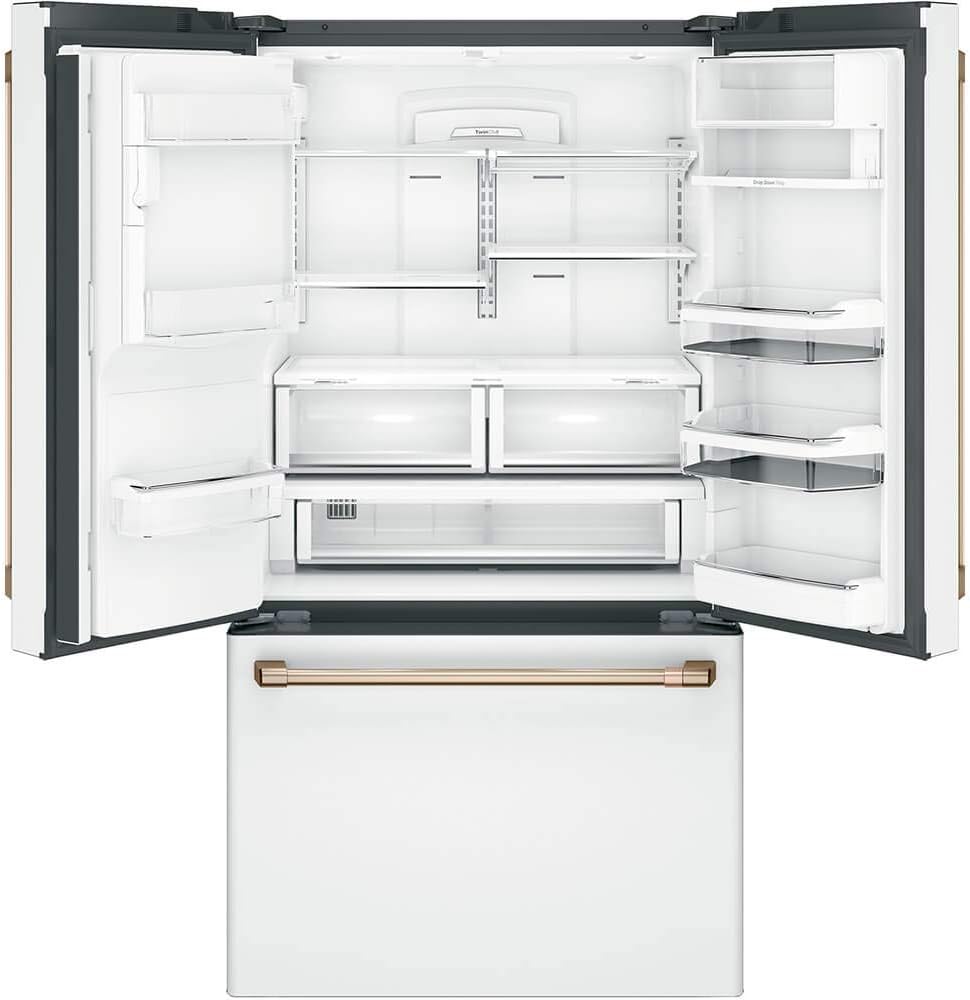 22 Cu.Ft. Matte White Counter-Depth French Door Refrigerator L353