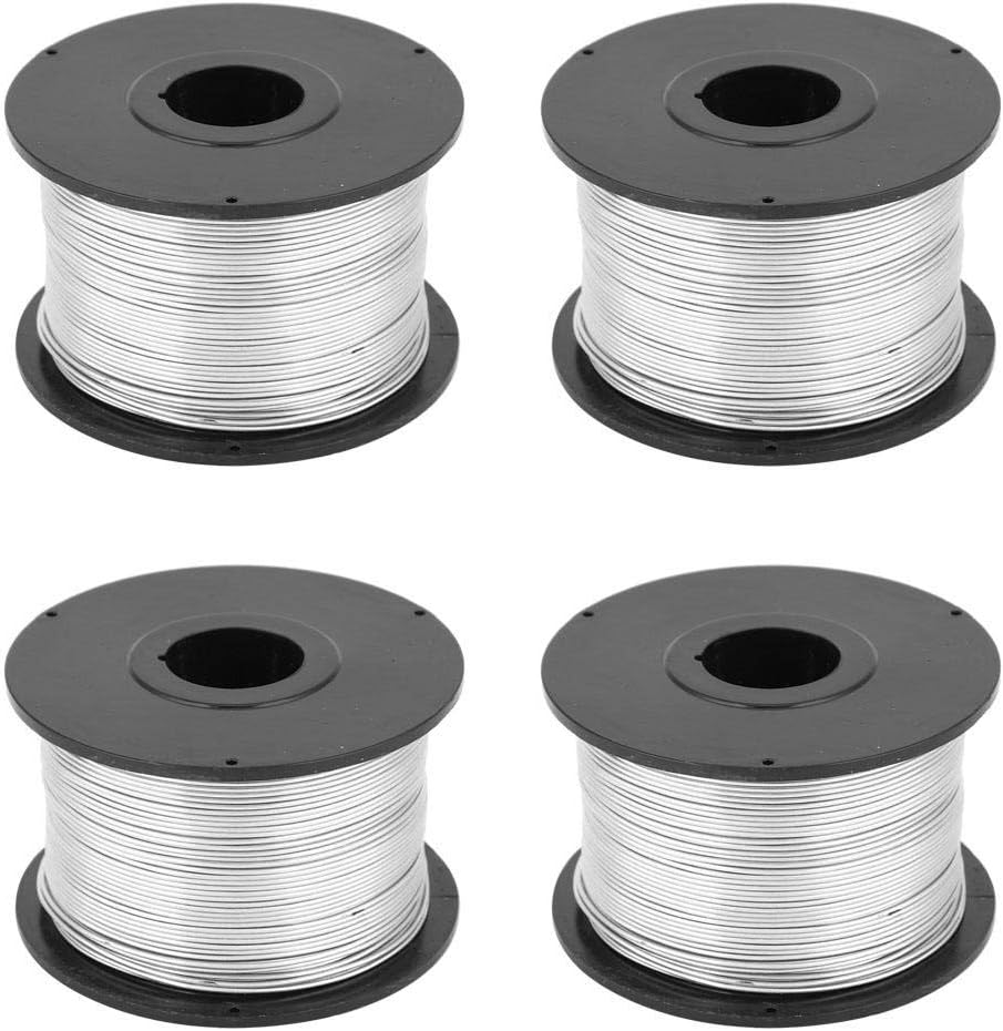 4Pcs 110m 0.8mm Low-carbon Steel Rebar Tie Wire E8338
