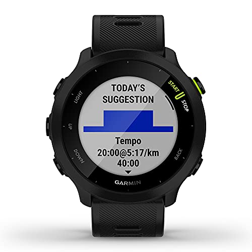 Black GPS Running Watch with Heart Rate Monitor O422314