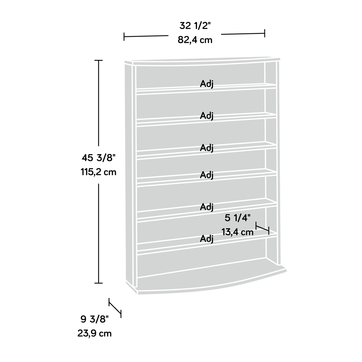 Cinnamon Cherry Multimedia Storage Tower R802