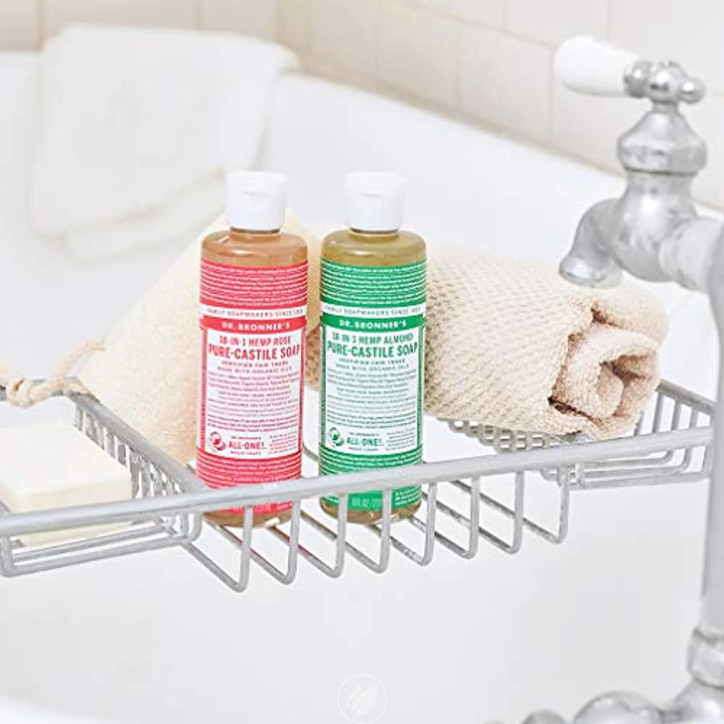 (2 Pack) Organic Castile Liquid Soap Rose 8 Ounce R73761