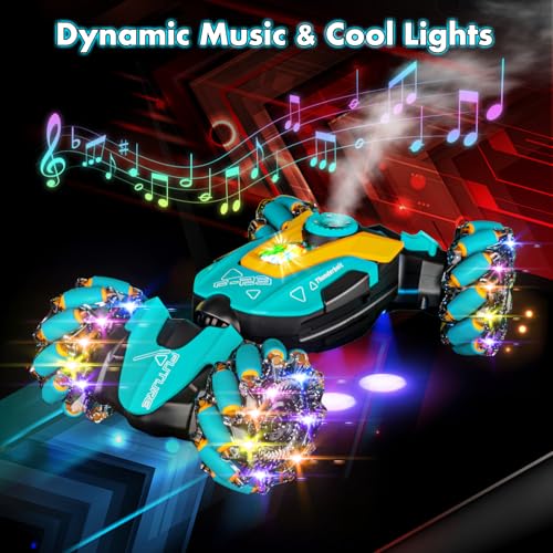 Gesture Sensing RC Stunt Car with Light & Music C542