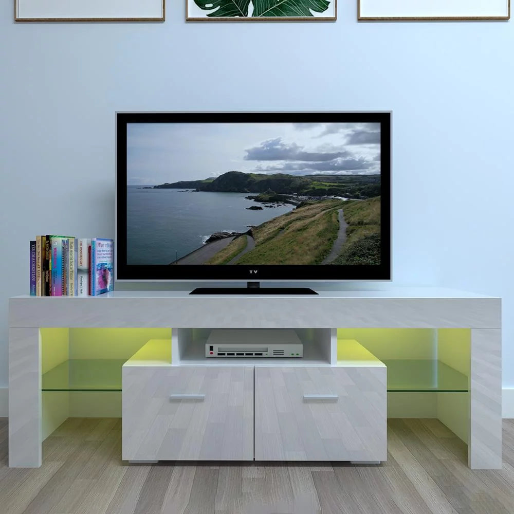 White Modern Rectangle Coffee Table A86562