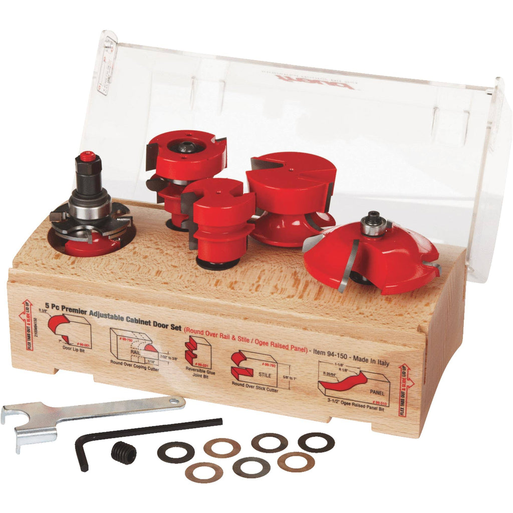 5 Piece Adjustable Cabinet Bit Set Z9525