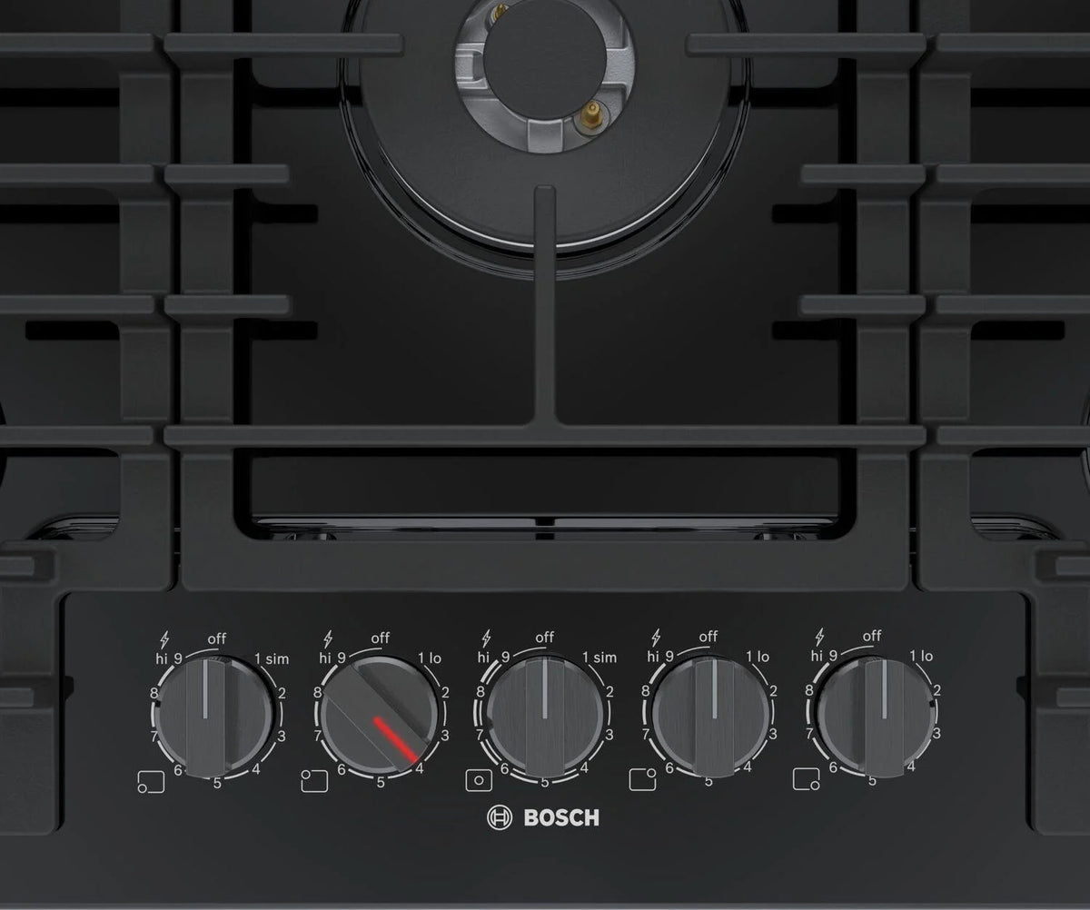 Black Gas Cooktop Z473