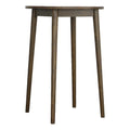 Wood Round Bar/Pub Table in Walnut Brown P19039
