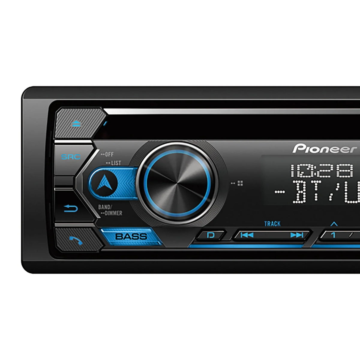 Single-DIN CD Car Stereo with LCD R402