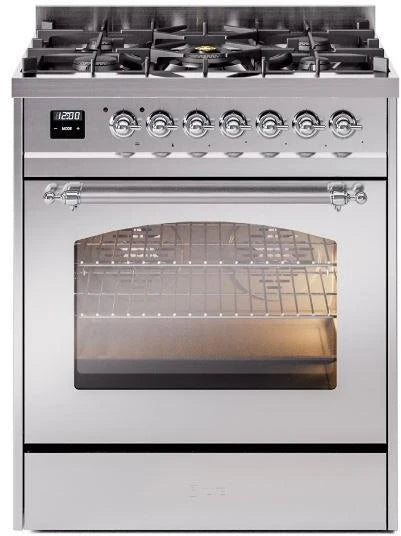 30 Dual Fuel Propane Gas Range Stainless Steel U51084