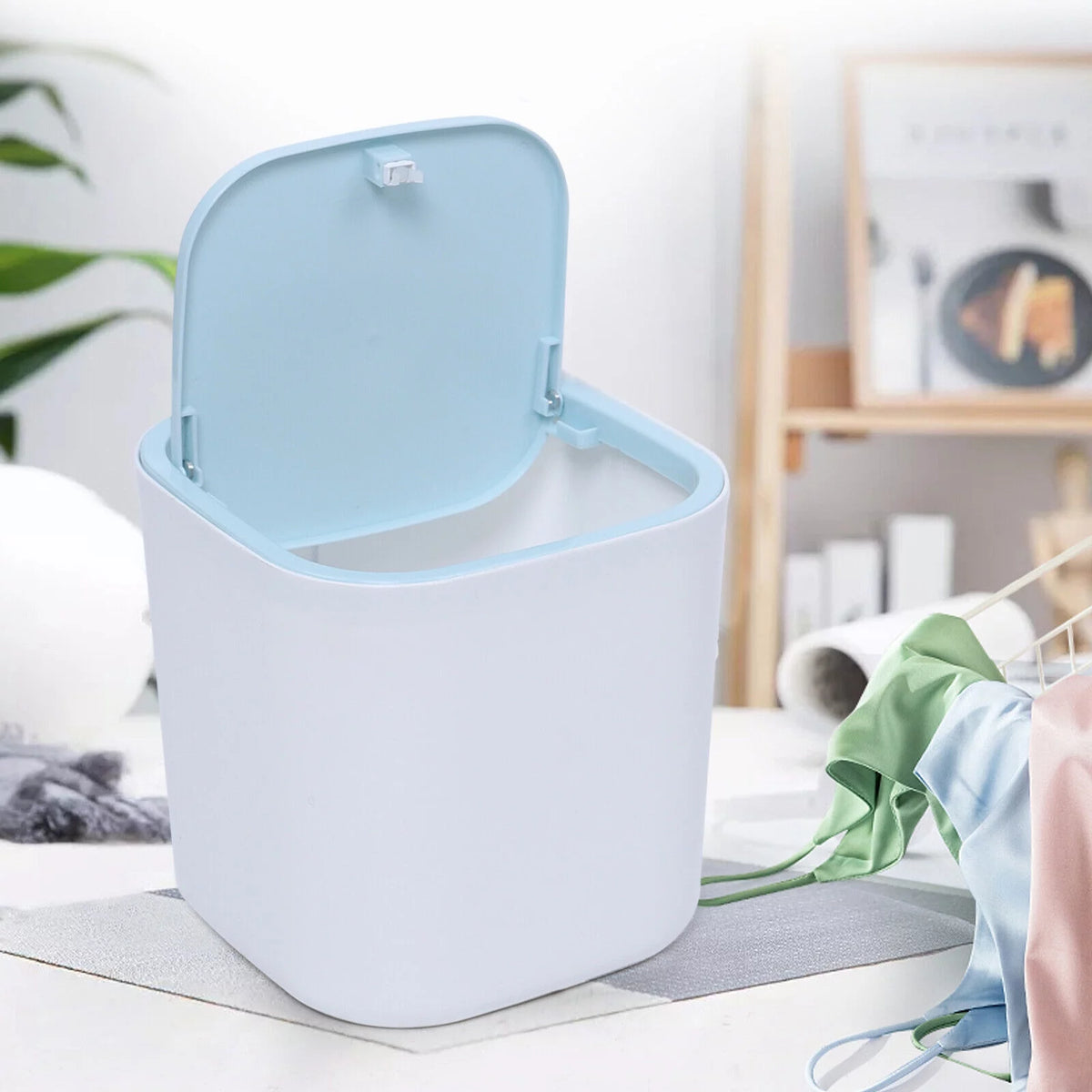 3.8L Portable Rotating Mini Washer Machine Plastic USB Blue D680
