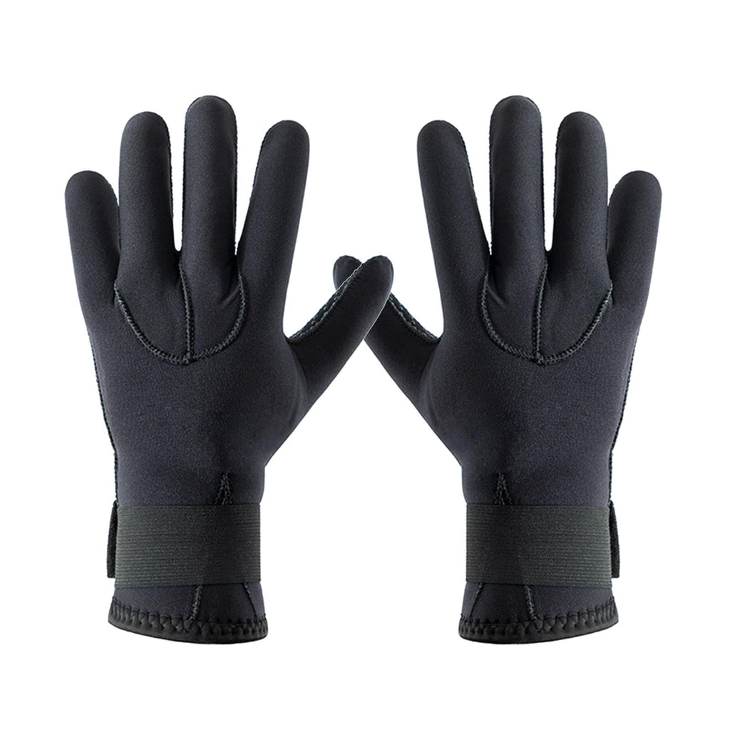3mm Neoprene Five Finger Wetsuit Gloves A355897