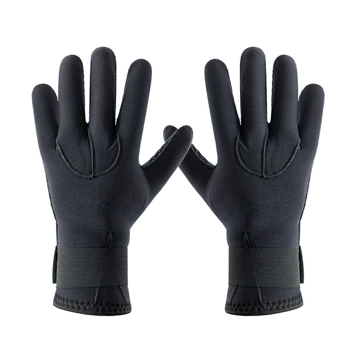 3mm Neoprene Five Finger Wetsuit Gloves A355897