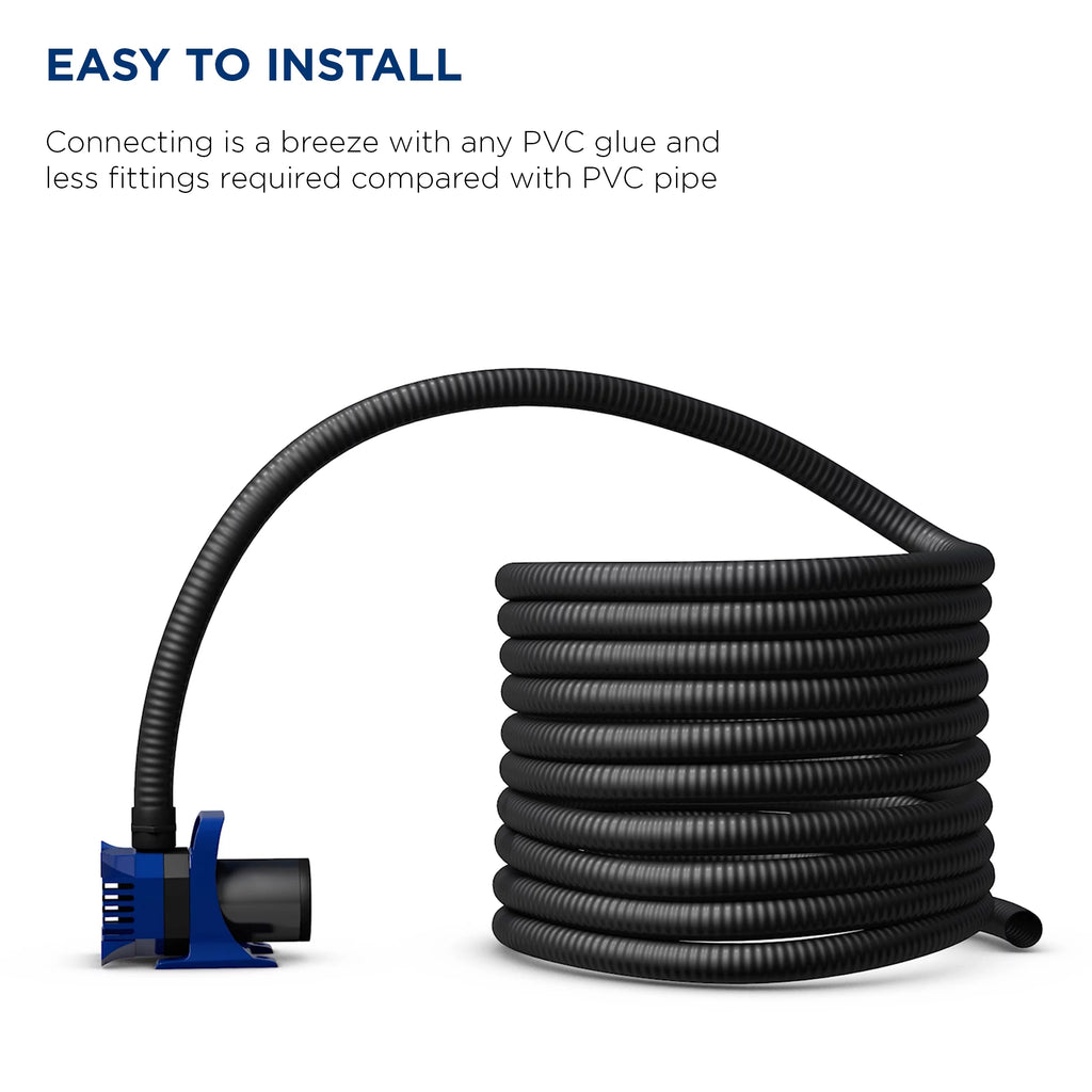 1" x 50' Schedule 40 PVC Pond Hose L6946