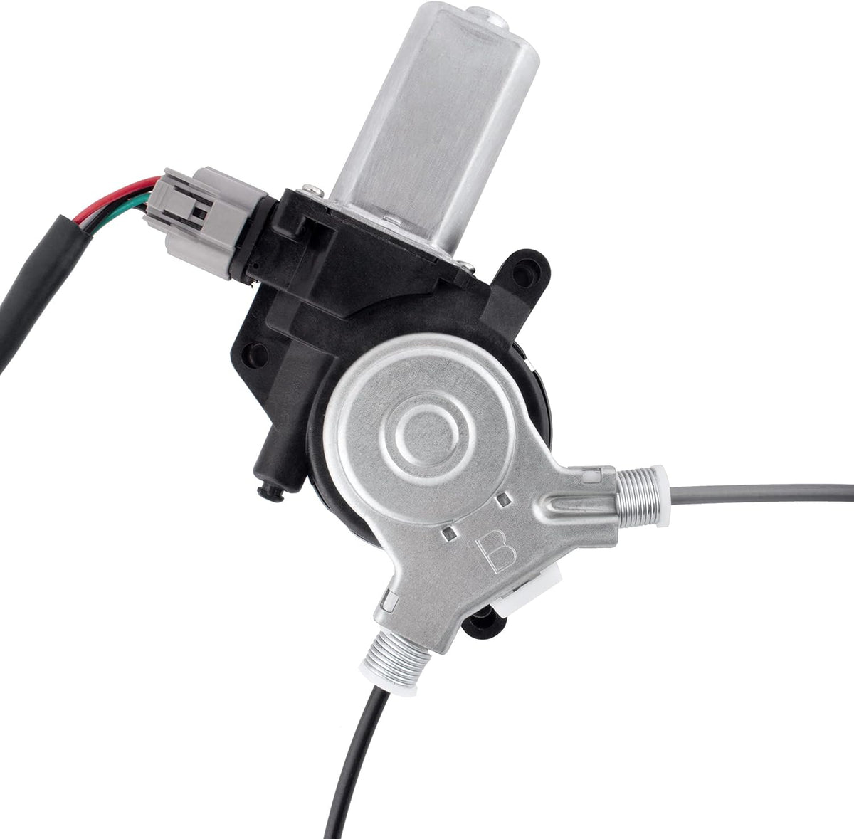 Front Left Driver Side Power Window Regulator with Motor for 2001-2005 Honda Civic 2 Door Coupe, Pack of 2 I881830