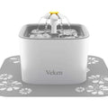 84oz/2.5L Automatic Cat Water Fountain with 3 Replacement Filters & 1 Silicone Mat M255417