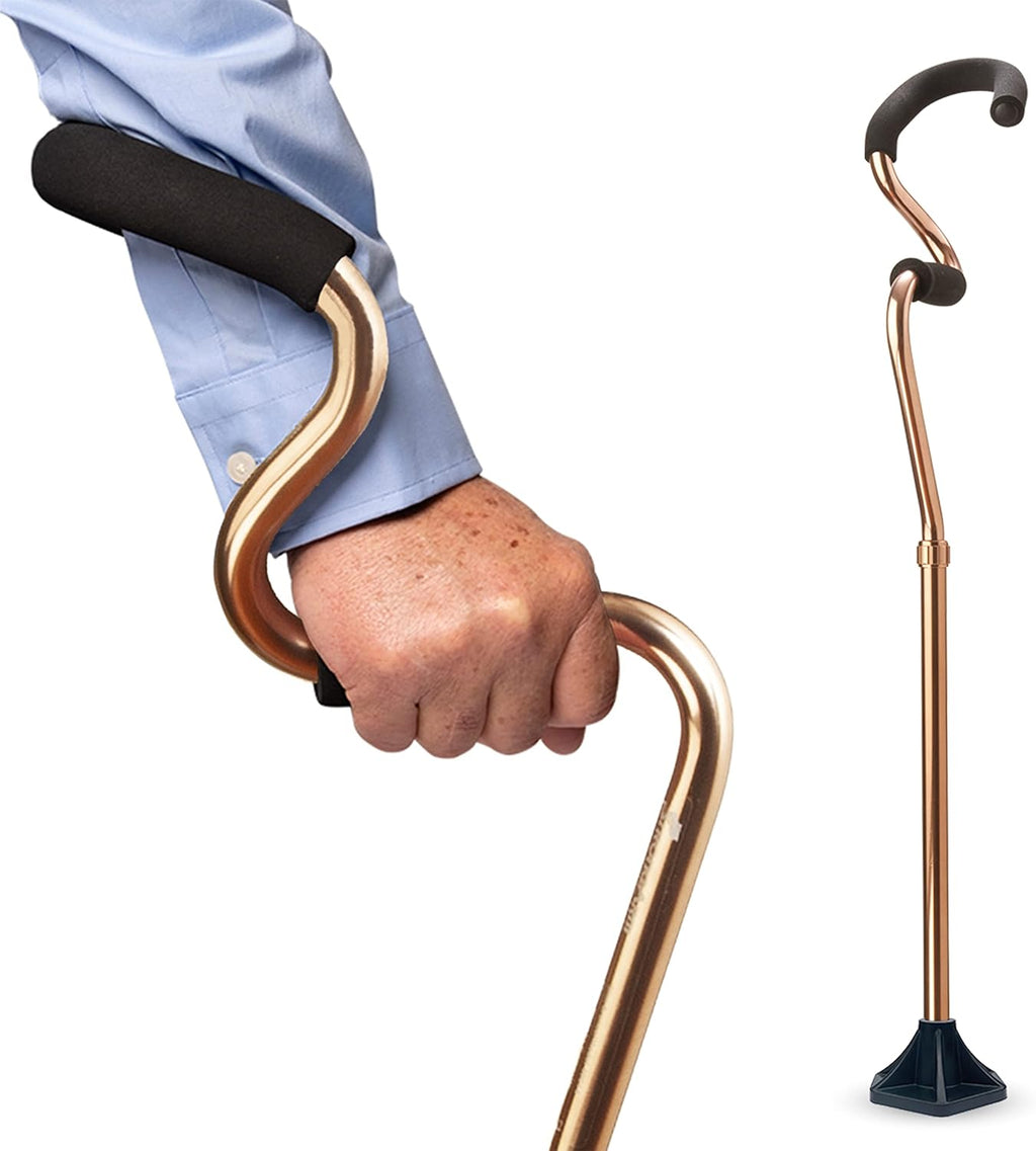 Lightweight Adjustable Self Standing Walking Cane Y14457