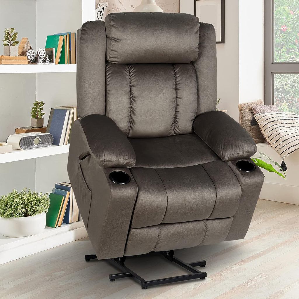 Dual Motor Electric Power Lift Recliner Chair with Adjustable Headrest R612893