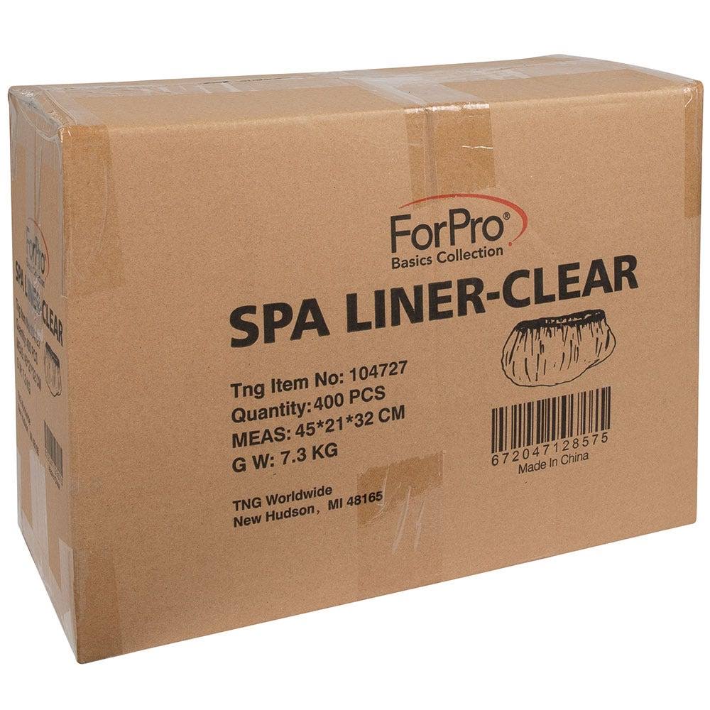 Disposable Pedicure Spa Liners, Clear S772313