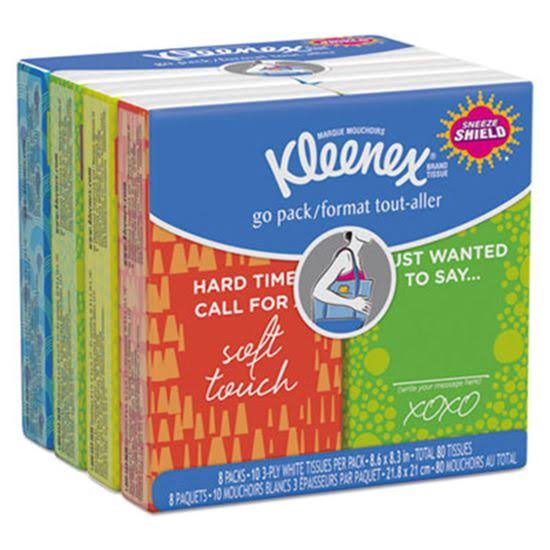 Facial Tissue Pocket Packs 3-Ply White G7804