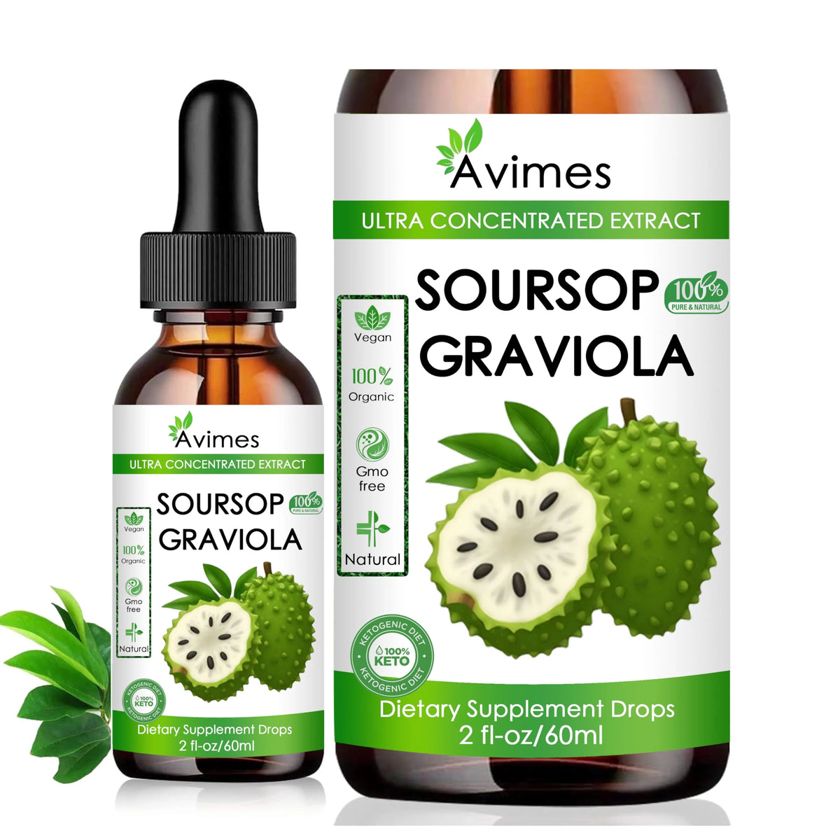 Soursop Extract Herbal Oil Drops 60 ml V371539