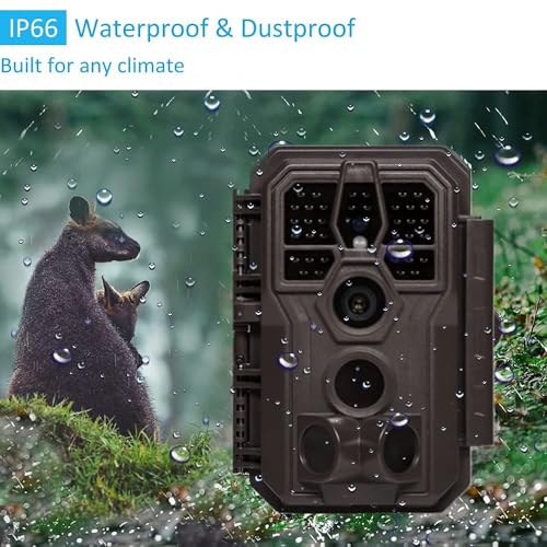 48MP 1296p Night Vision Waterproof Trail Camera H31123