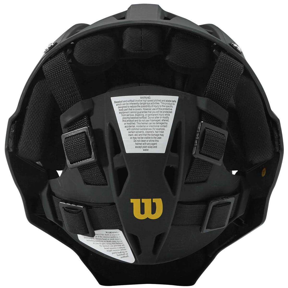 Black Umpire Helmet D2510