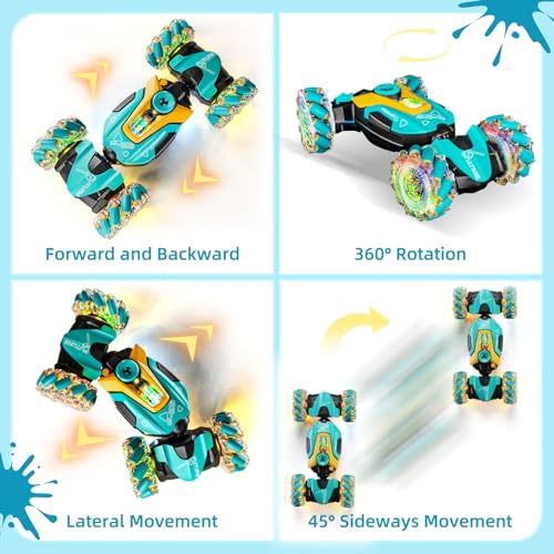 Gesture Sensing RC Stunt Car with Light & Music C542