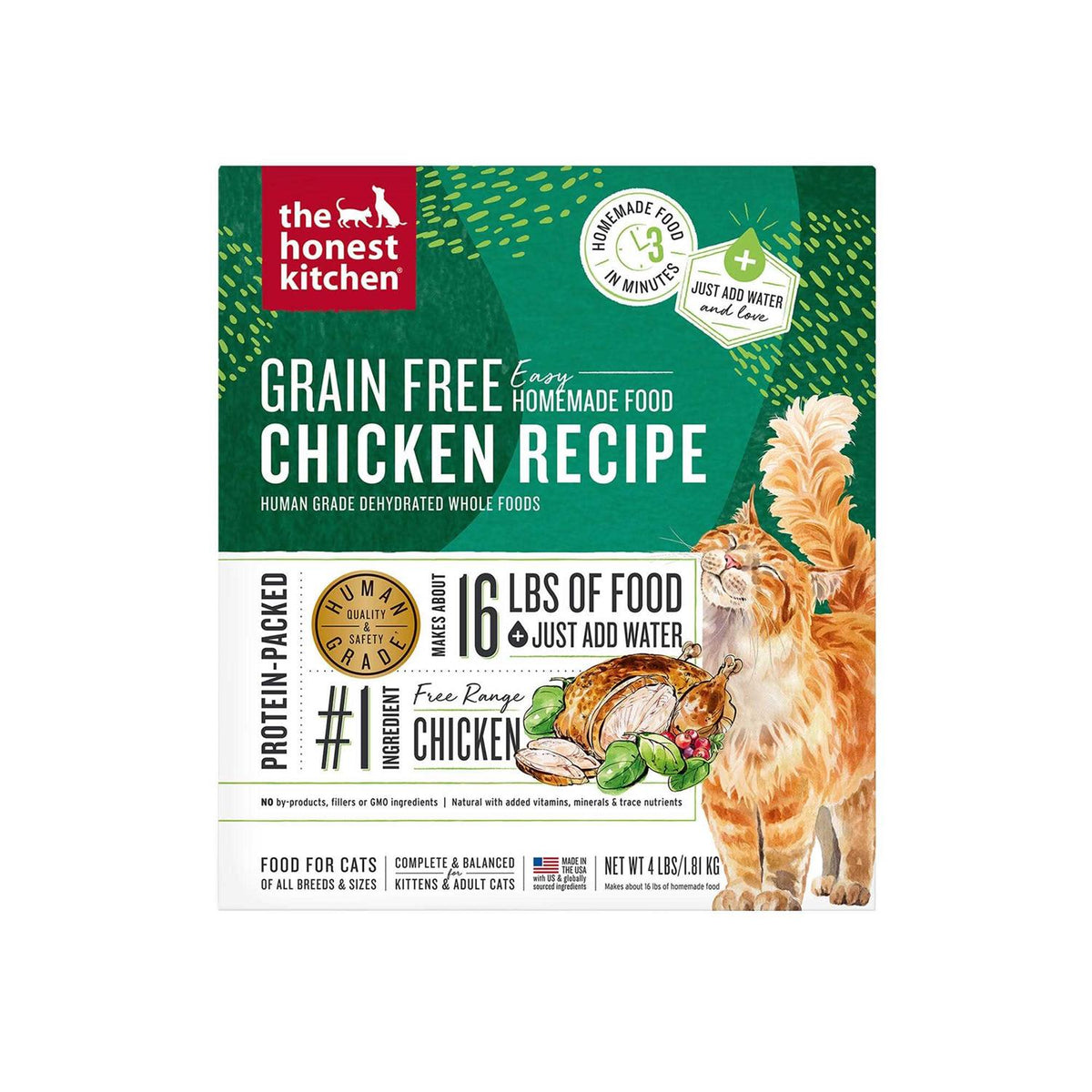 Chicken Grain-Free Dehydrated Cat Food D2917