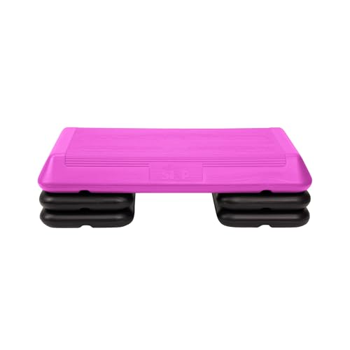 Exercise Step Platform with 2 Risers O469