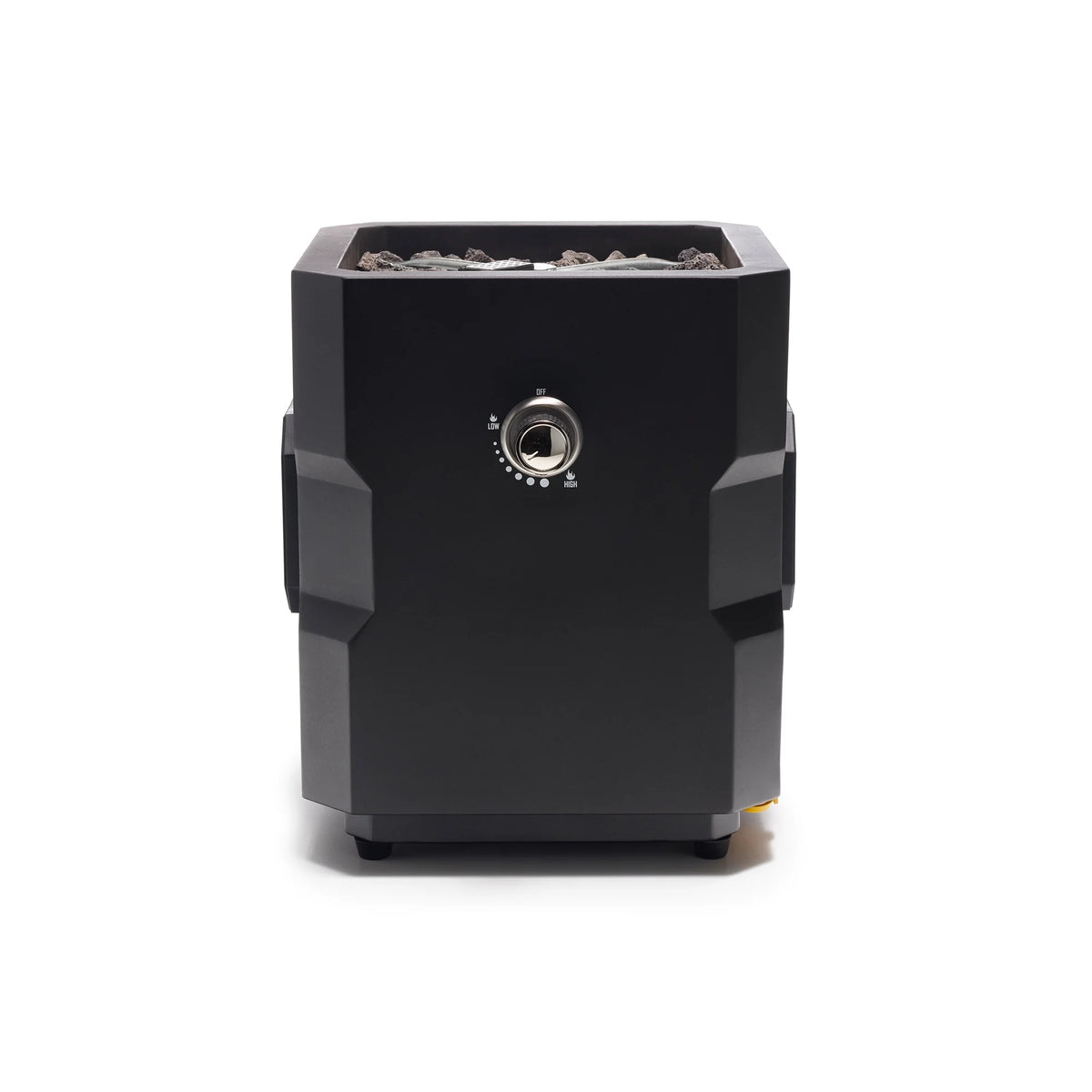 Portable Wireless Fire Pit with Speaker Sound System, Black Q8446