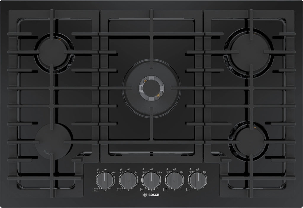 Black Gas Cooktop Z473