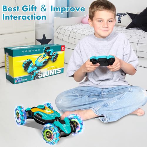 Gesture Sensing RC Stunt Car with Light & Music C542