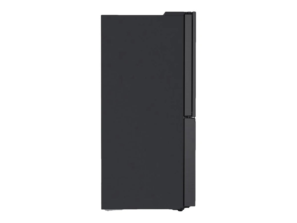 Black Stainless Steel Bottom-Freezer Refrigerator F2049