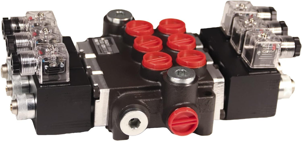 3 Spool 4 Way 3 Position Motor 13 GPM Directional Control Valves K4663