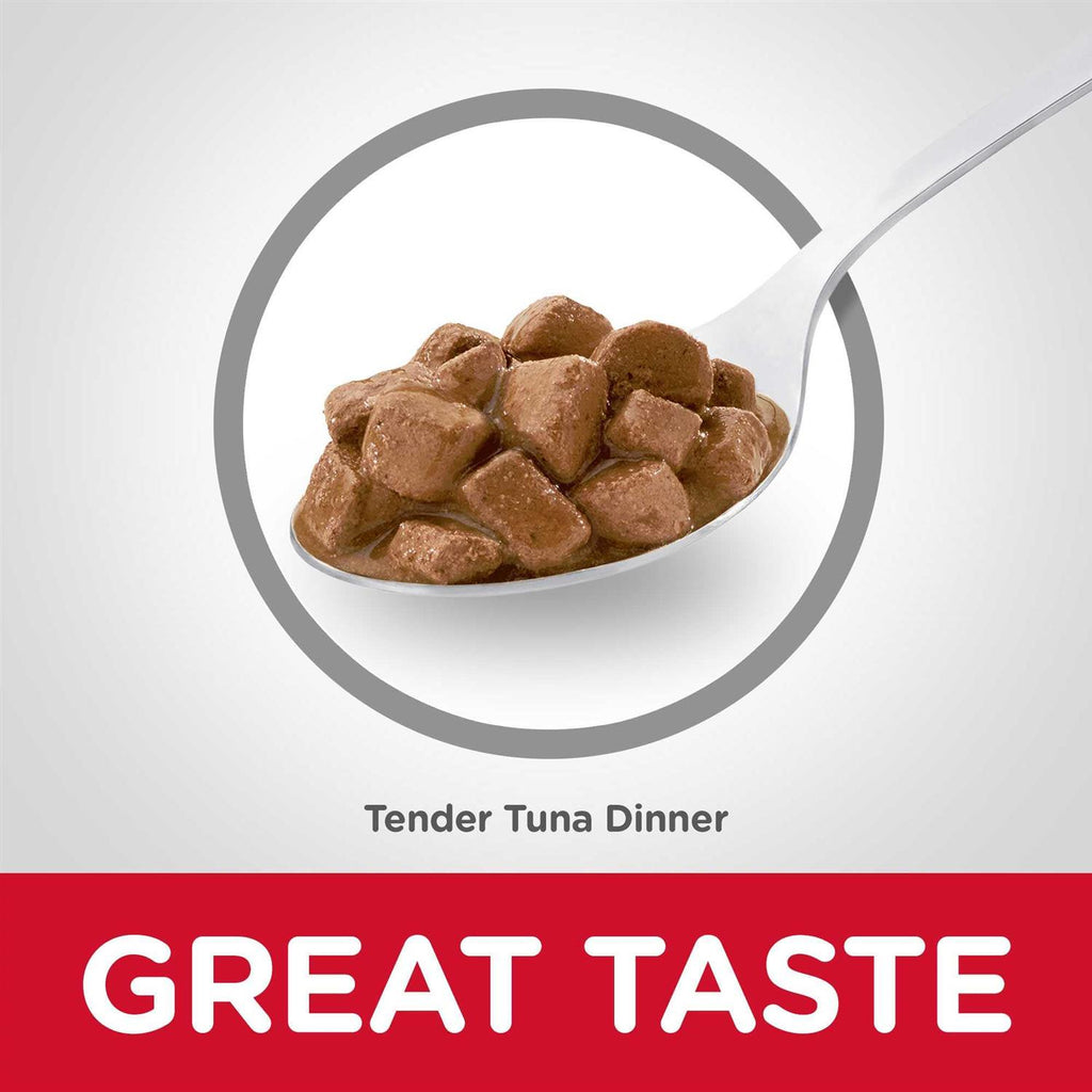 Adult 7+ Tender Tuna Dinner Cat Food D719