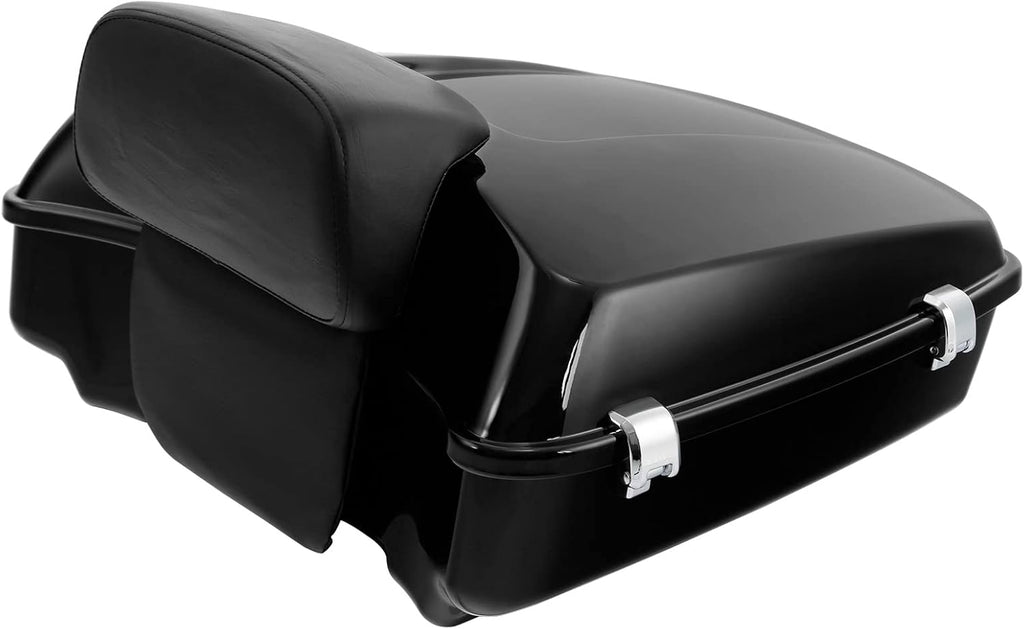 Chopped Tour Pak Trunk & Solo Mounting Rack Backrest + Base Plate G19669