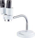 8X Magnification Binocular Stereo Microscope with Gooseneck Illuminator W999406