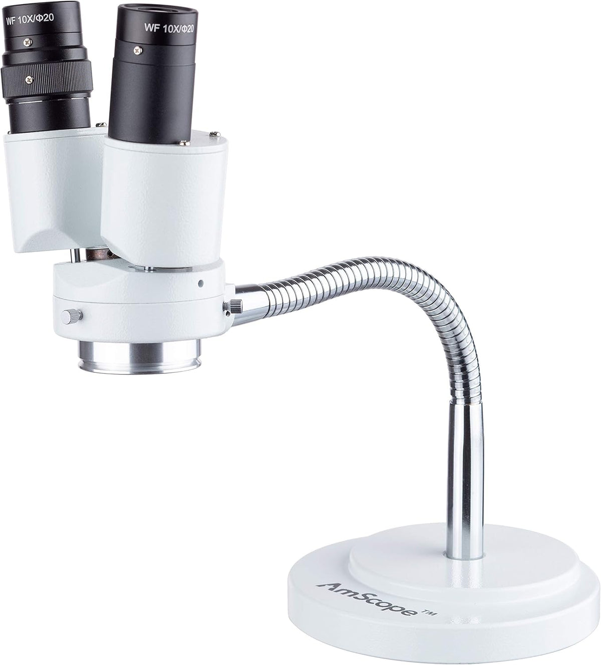 8X Magnification Binocular Stereo Microscope with Gooseneck Illuminator W999406