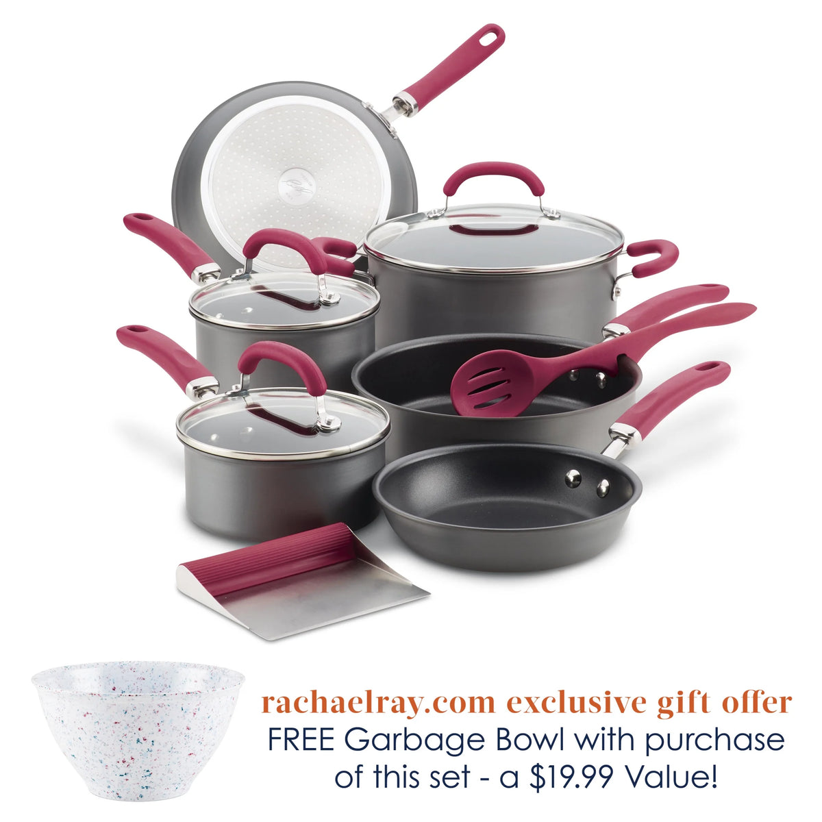 11 Piece Nonstick Pots and Pans Set A1742