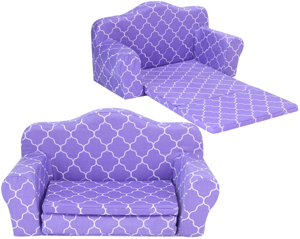 Plush Pull Out Couch/Double Bed for 18" Dolls T61292