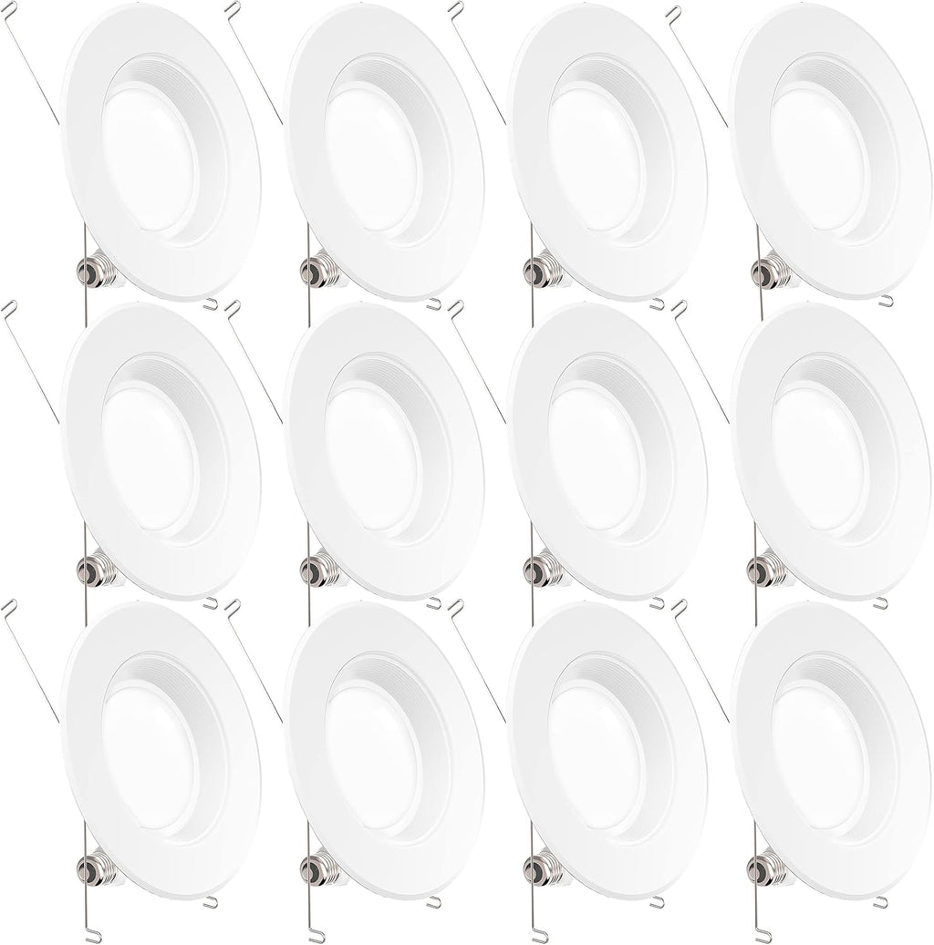 12 Pack 5/6 Inch LED Recessed Lighting Retrofit Conversion Kit K45332