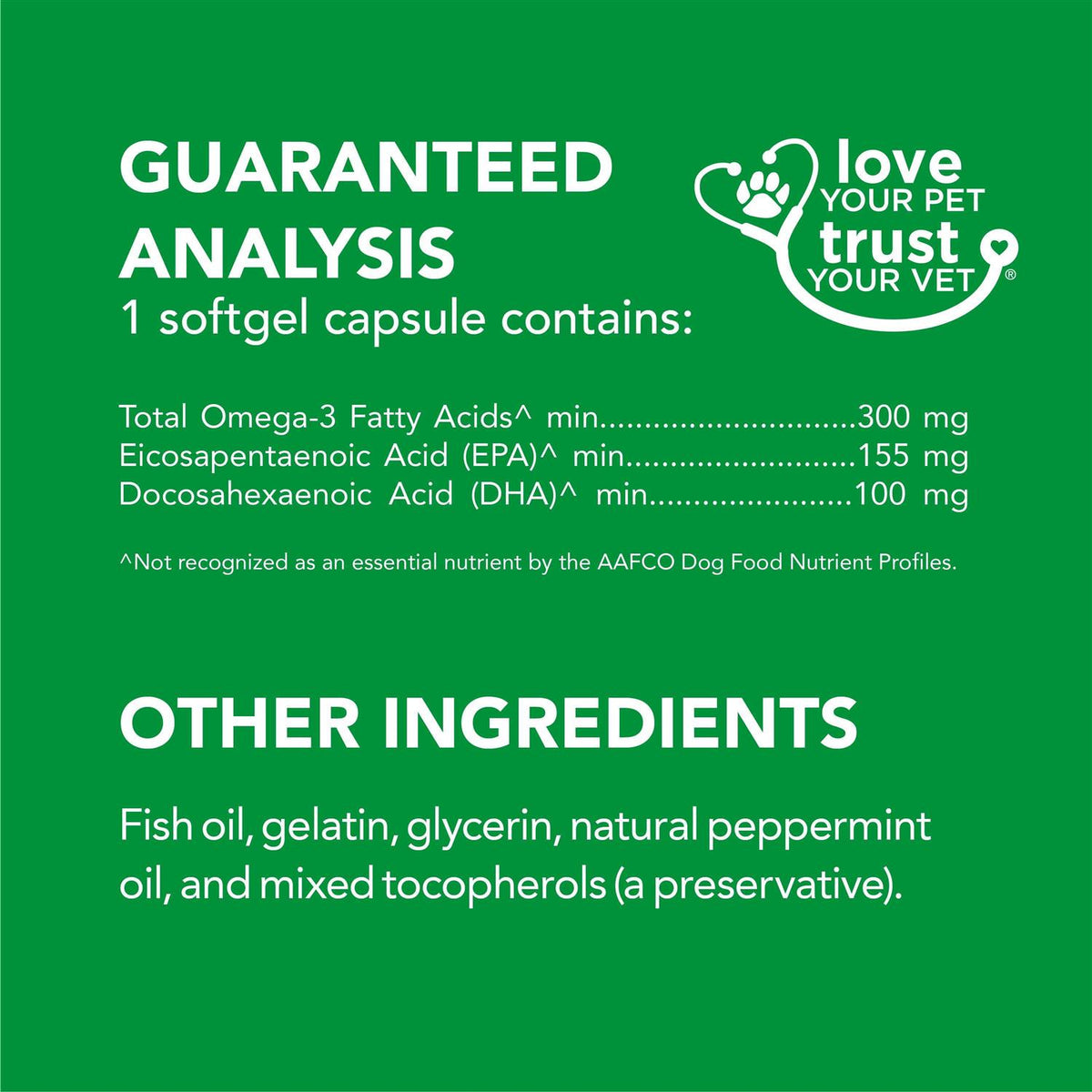 Omega-3 Supplement for Dogs S835