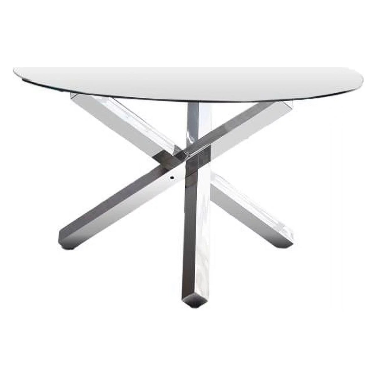 54" Round Glass Dining Table M892