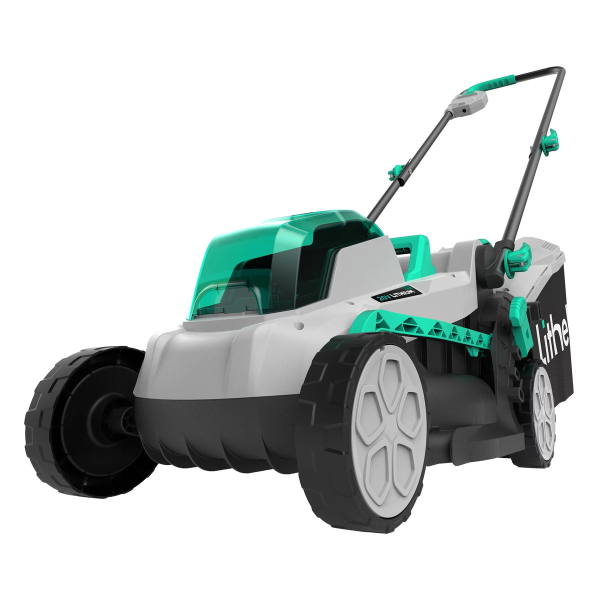 20V 13 Cordless Lawn Mower 16.34 in Brushless Motor 4.0Ah Battery & Charger Z140
