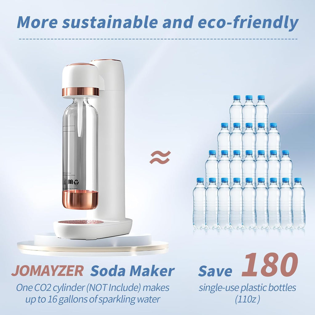 Sparkling Water Maker Soda Maker Machine with 1L PET Bottle B325036