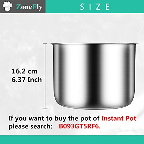 8Qt Stainless Steel Inner Pot X618454