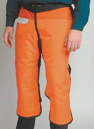 Orange Nylon Chain Saw Chaps Z3045