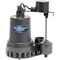 1/2 HP Thermoplastic Submersible Sump Pump with Vertical Float Switch K35344