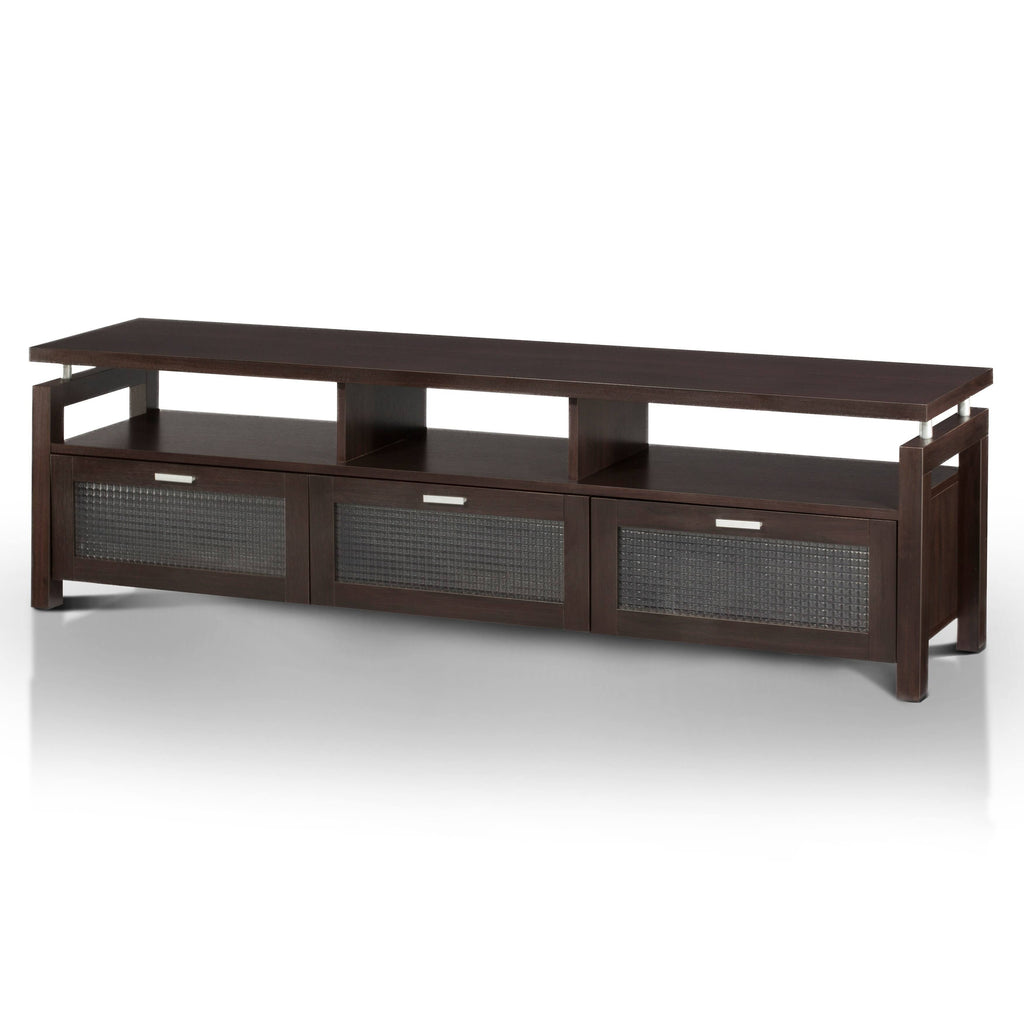 Espresso Wood TV Console S957160